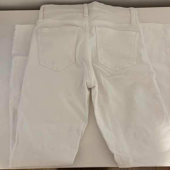 J.Crew White 9” Toothpick Jeans - Picture 2 of 5